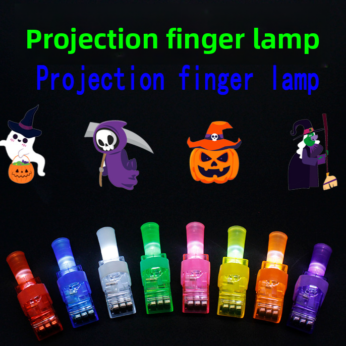 Holiday Themed LED Projection Finger Lights