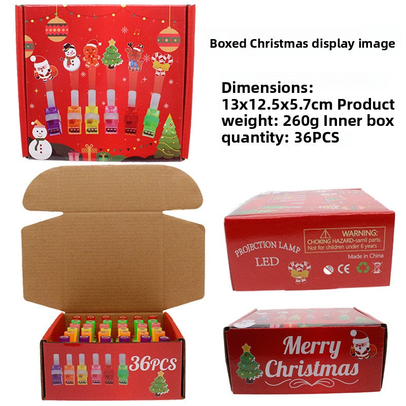 Holiday Themed LED Projection Finger Lights
