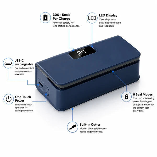 SnapSeal 2-in-1 Bag Sealer